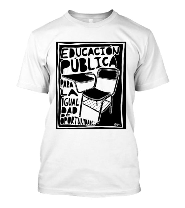 Educación Pública Para La Igualdad De Oportunidades Escolaridad Inclusiva T-Shirt