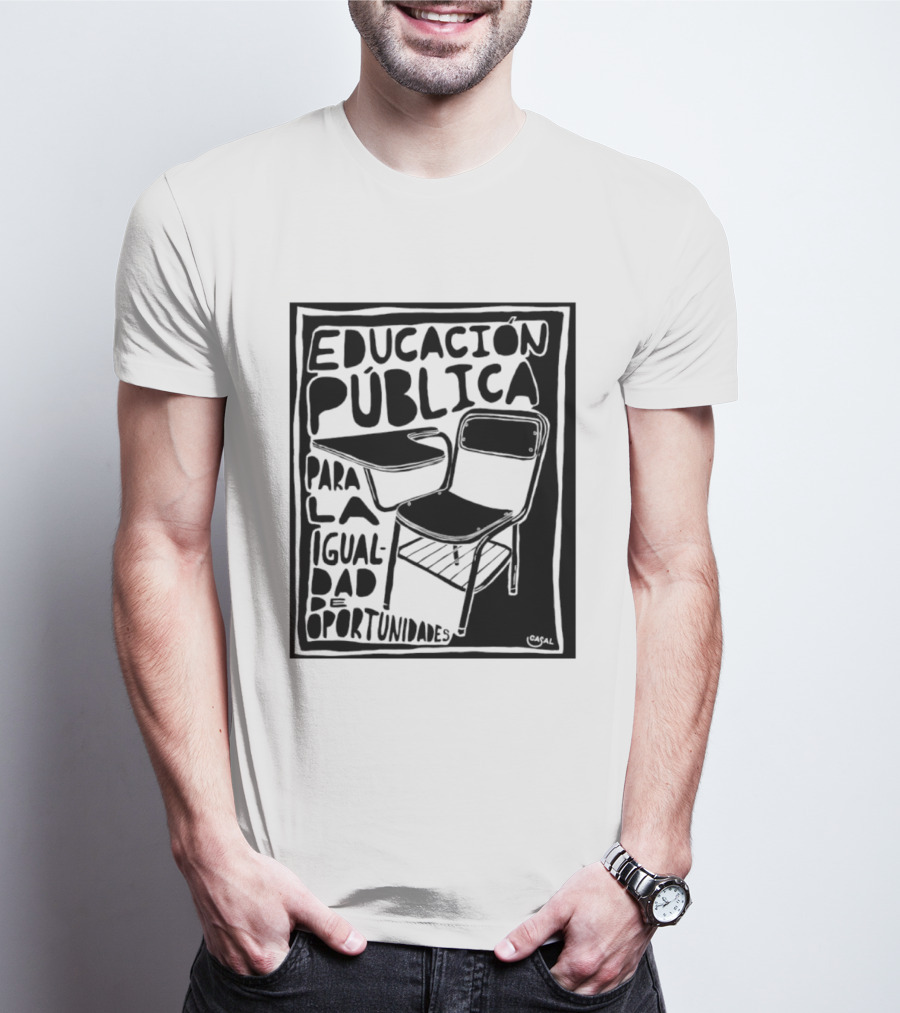 Educación Pública Para La Igualdad De Oportunidades Escolaridad Inclusiva T-Shirt