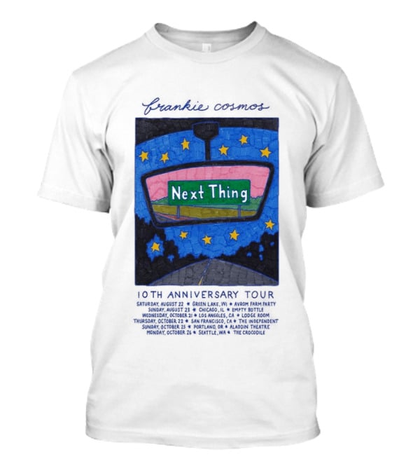 Frankie Cosmos World Tour Next Thing 2026 T-Shirt