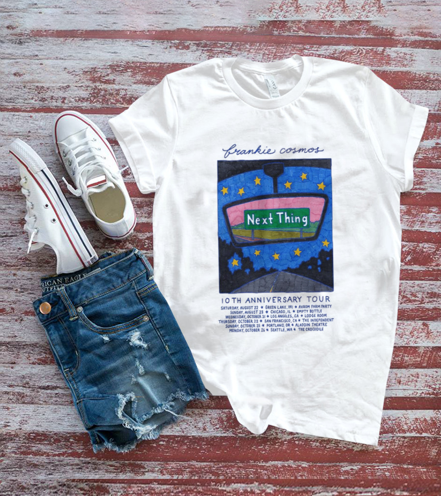 Frankie Cosmos World Tour Next Thing 2026 T-Shirt