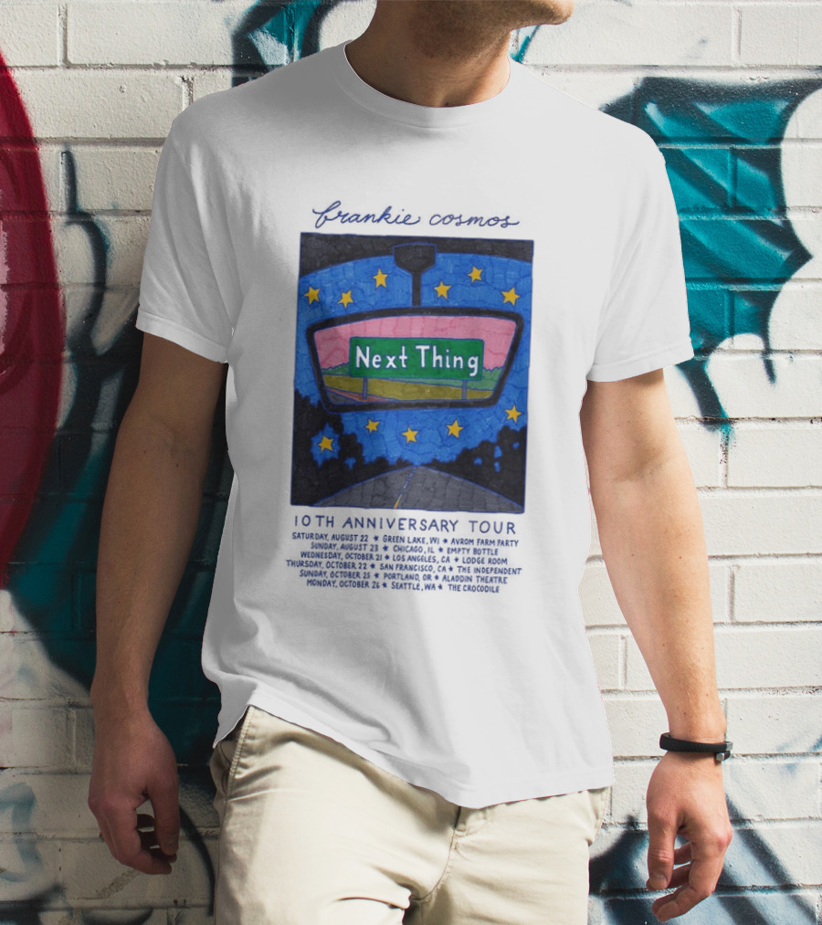 Frankie Cosmos World Tour Next Thing 2026 T-Shirt