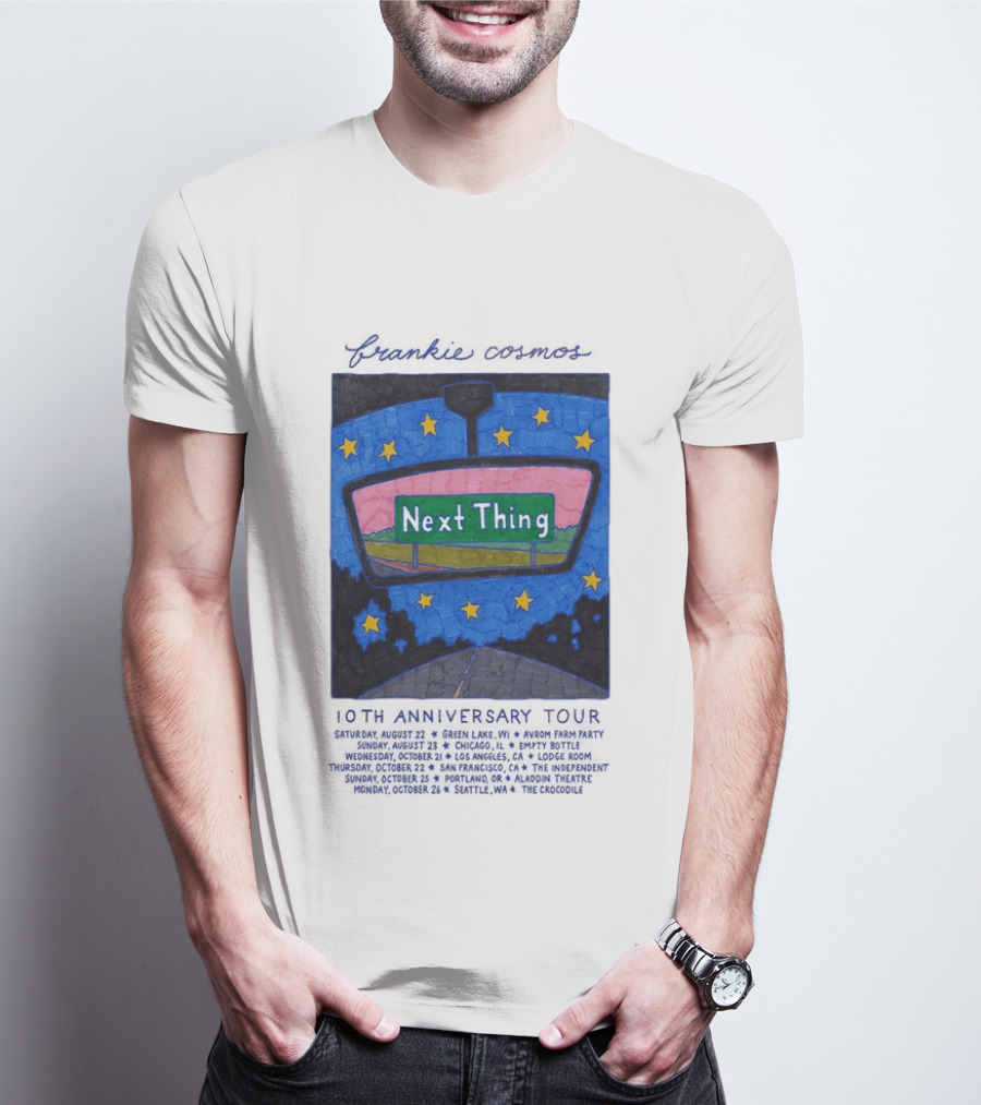 Frankie Cosmos World Tour Next Thing 2026 T-Shirt
