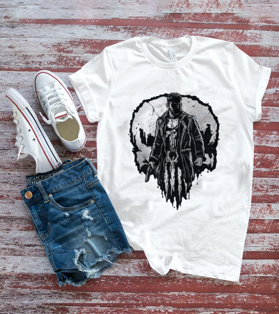 He Who Punishes Skull Emblem Marvel Comics T-Shirt