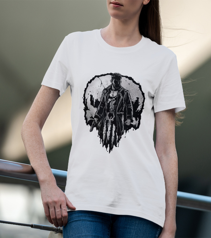 He Who Punishes Skull Emblem Marvel Comics T-Shirt