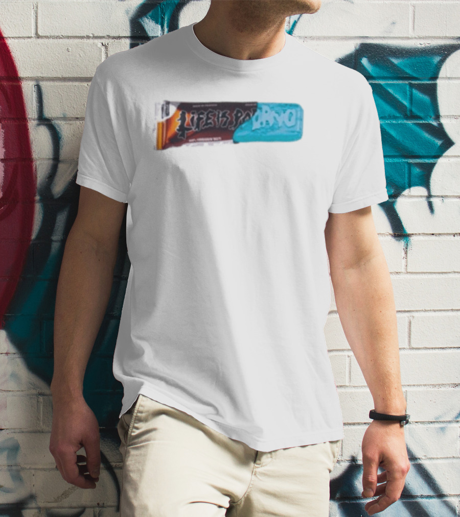 Life Is Porno Protein Bar Wrapper T-Shirt