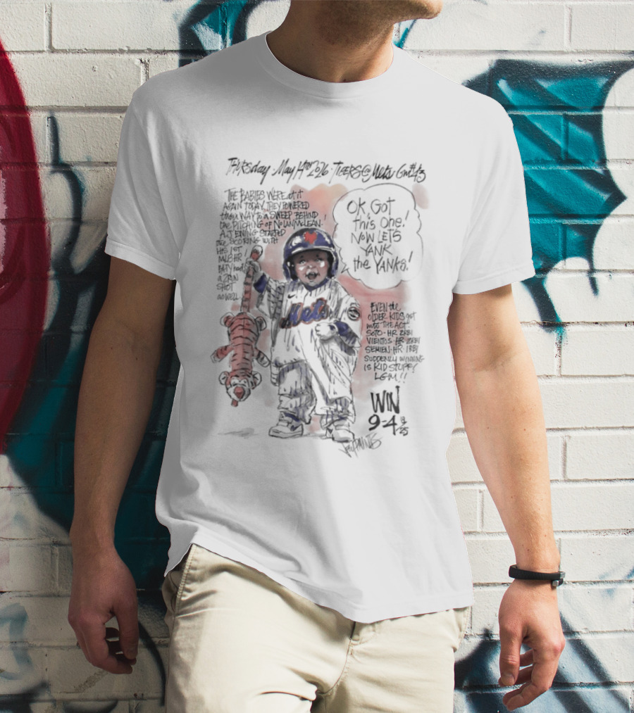 Mets Beat Tigers Game 2 Ok Got This One Now Let's Yank The Yanks T-Shirt