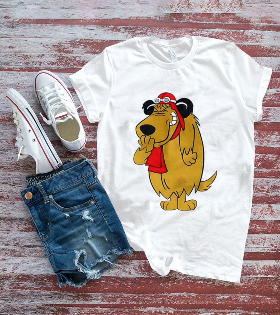 Muttley Dog Wacky Races Cartoon T-Shirt