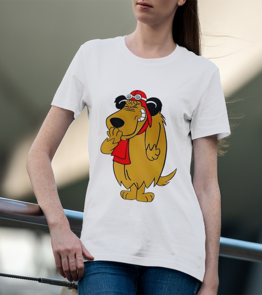 Muttley Dog Wacky Races Cartoon T-Shirt