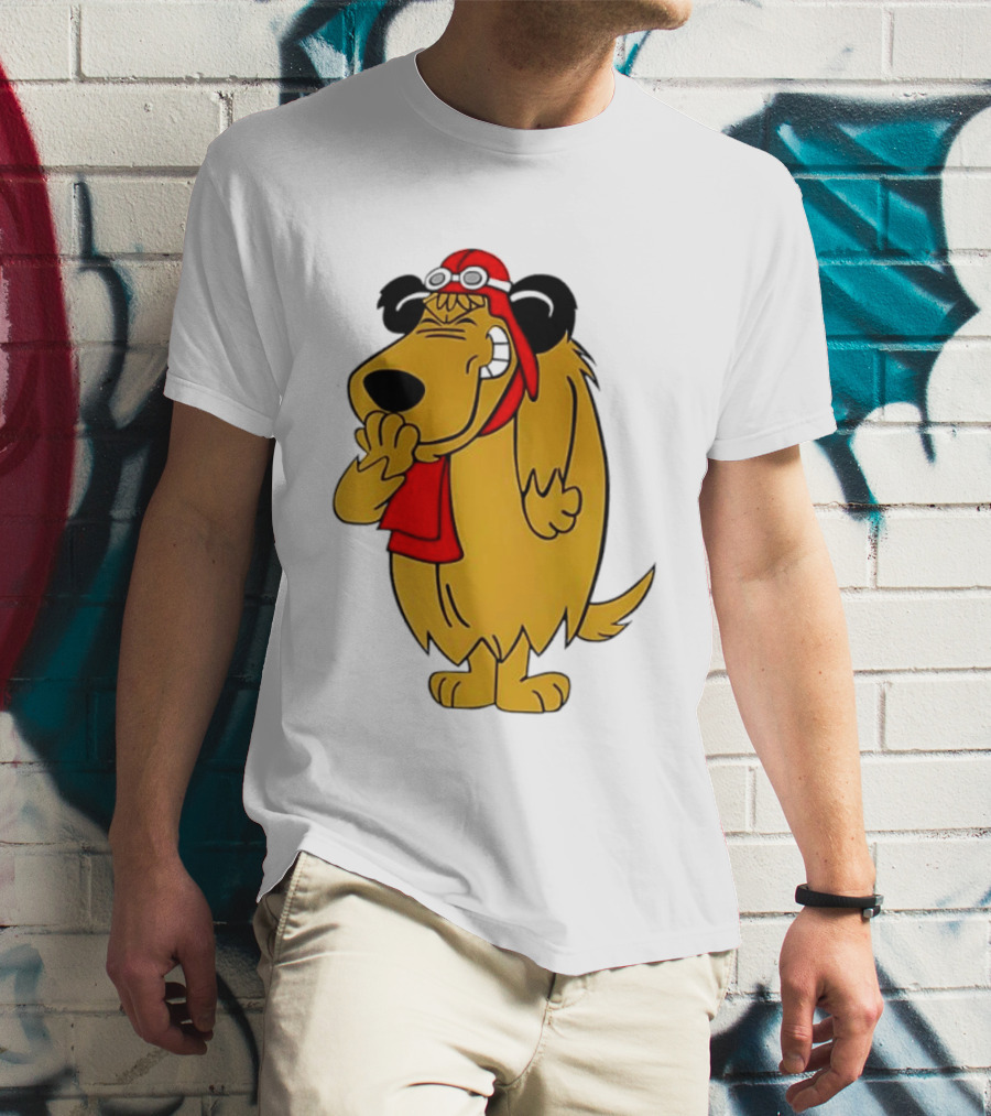 Muttley Dog Wacky Races Cartoon T-Shirt