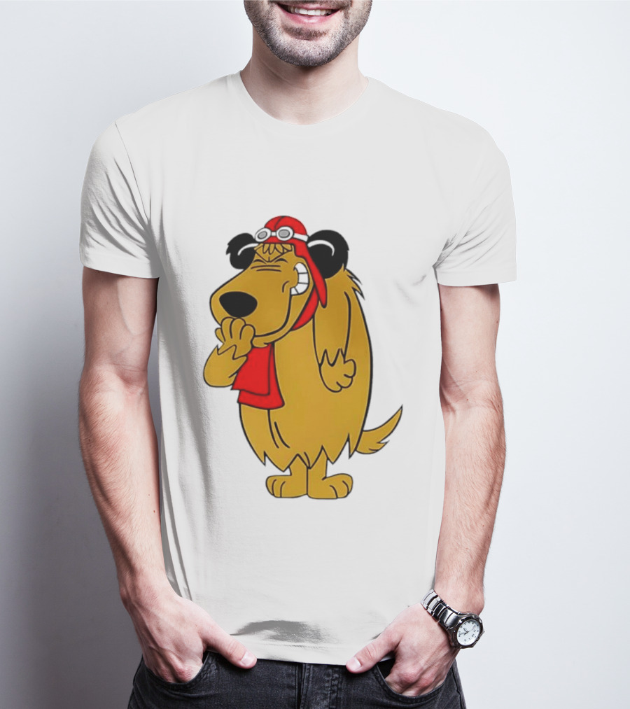 Muttley Dog Wacky Races Cartoon T-Shirt