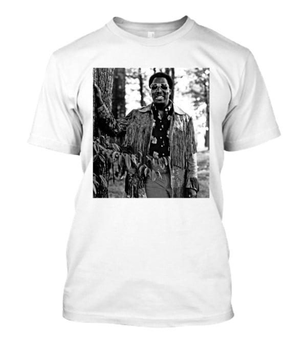 Clarence Carter Singer Fringe Jacket And Sunglasses Outdoors T-Shirt