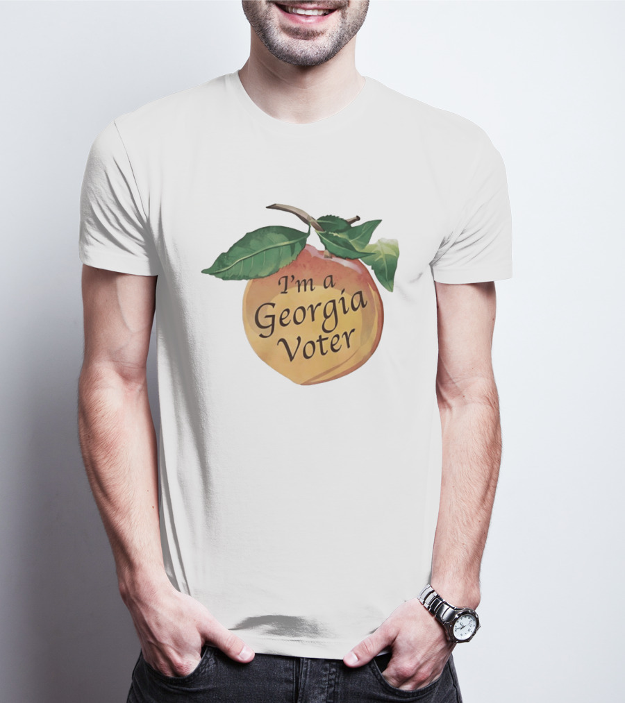I'm A Georgia Voter Peach T-Shirt