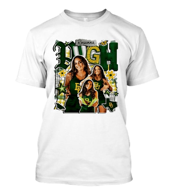 Rosanna Pugh Baylor Track And Field Team Collage T-Shirt