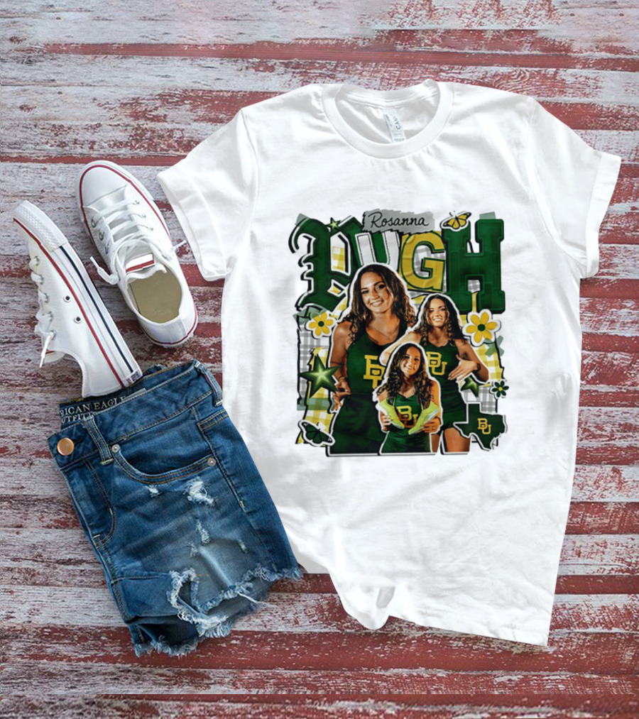 Rosanna Pugh Baylor Track And Field Team Collage T-Shirt