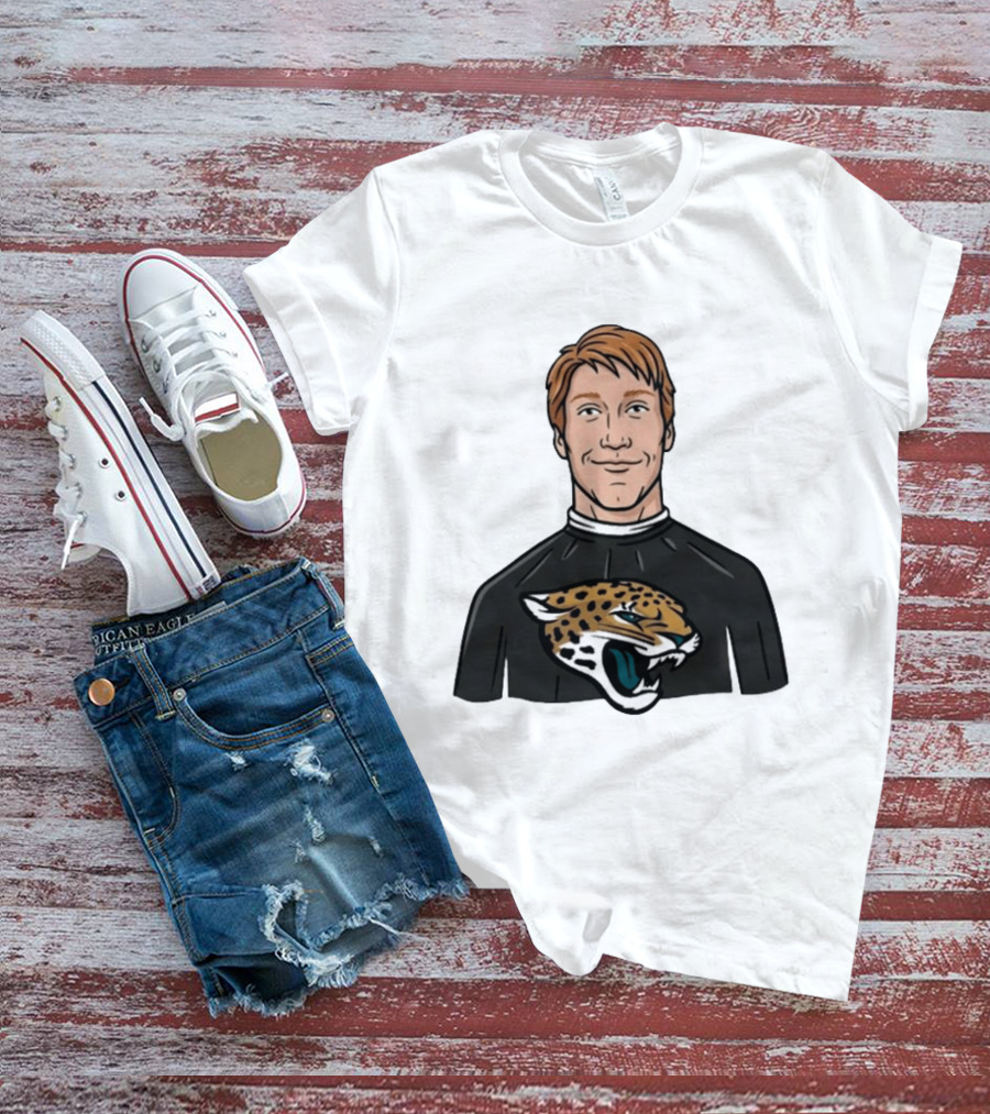 Trevor Lawrence Haircut Jacksonville Jaguars Meme T-Shirt