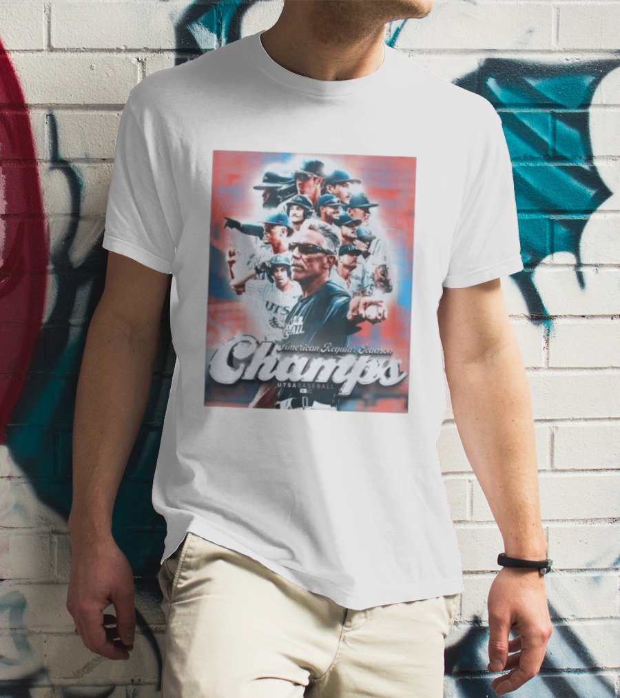 UTSA Baseball 2026 American Regular Season Champs Celebration T-Shirt