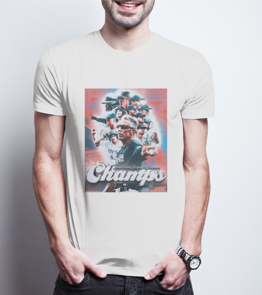 UTSA Baseball 2026 American Regular Season Champs Celebration T-Shirt