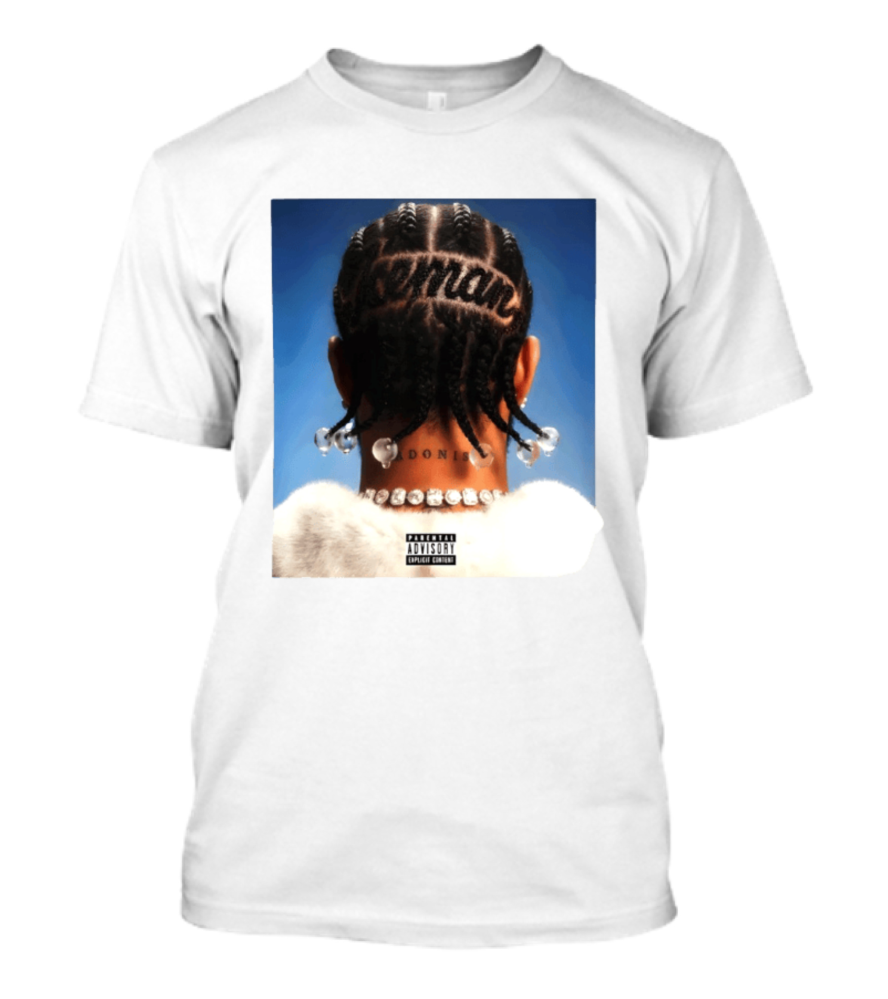 Drake Iceman Adonis Parental Advisory Explicit Content T-Shirt