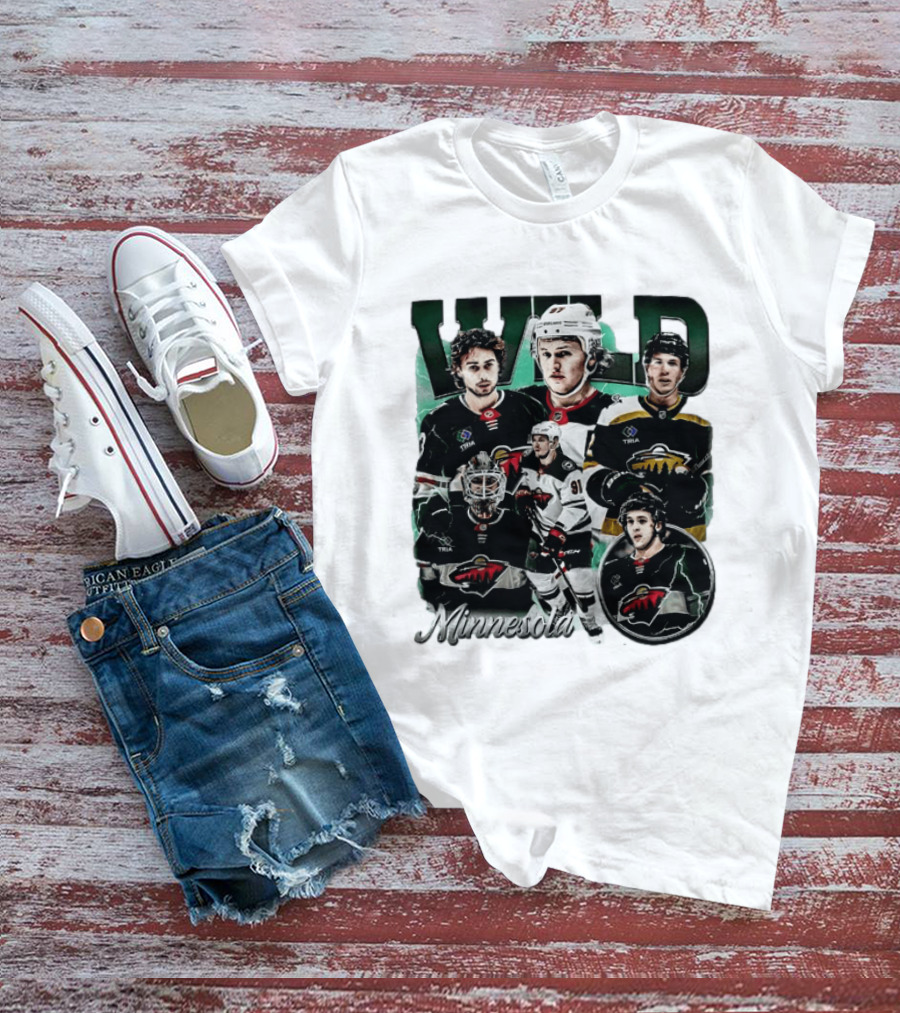 Minnesota Wild Hockey Team Players T-Shirt