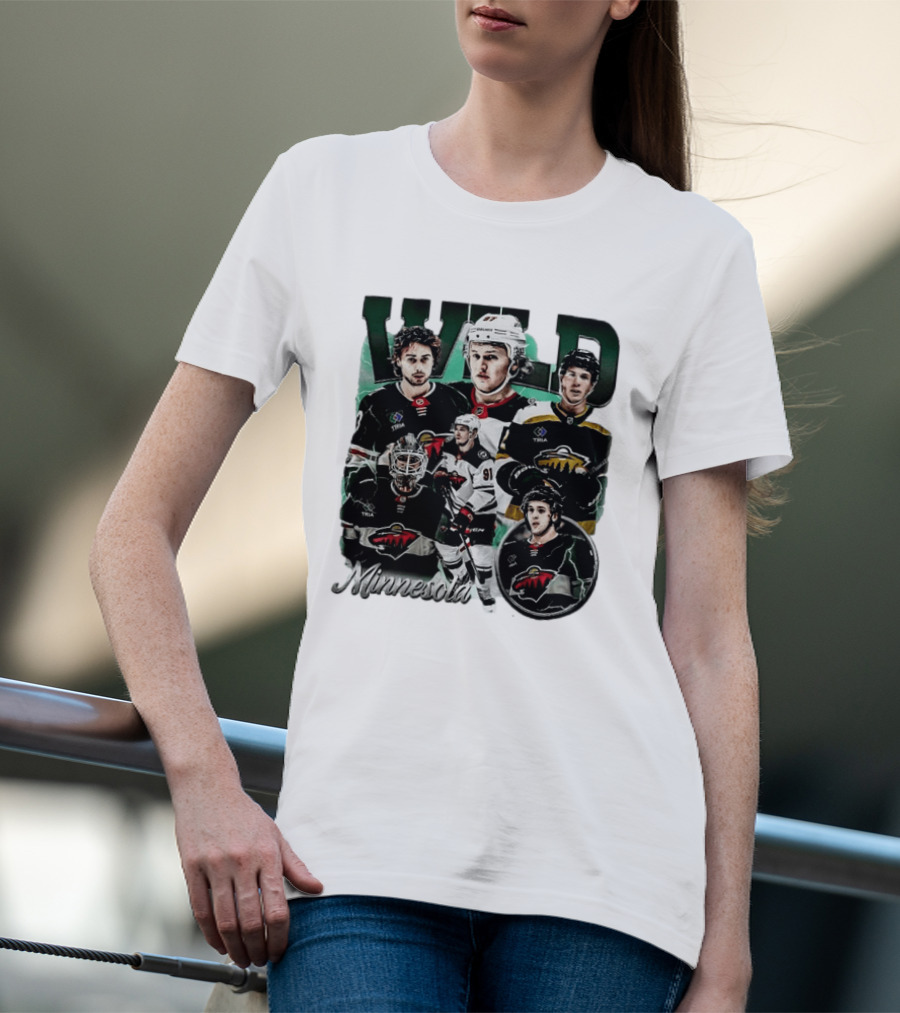 Minnesota Wild Hockey Team Players T-Shirt