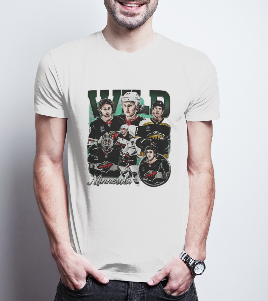 Minnesota Wild Hockey Team Players T-Shirt