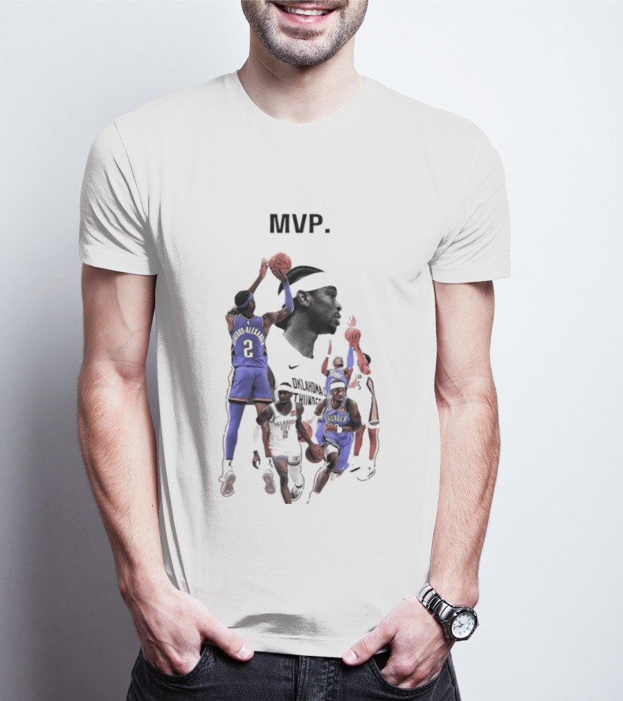 SGA Shai Gilgeous Alexander OKC Thunder MVP T-Shirt