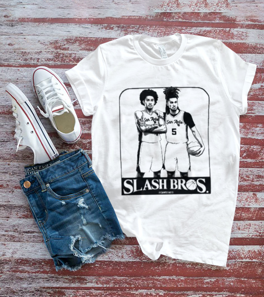 Slash Bros San Fran Basketball Duo 5 T-Shirt