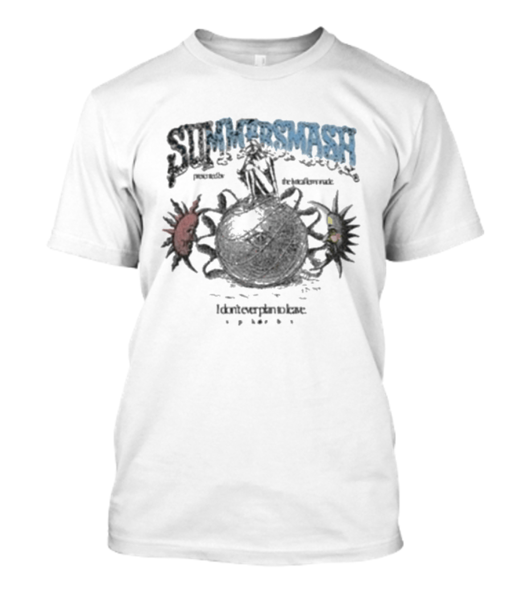 Summer Smash 2026 Festival Lineup Kidcore Playlist Lunar T-Shirt
