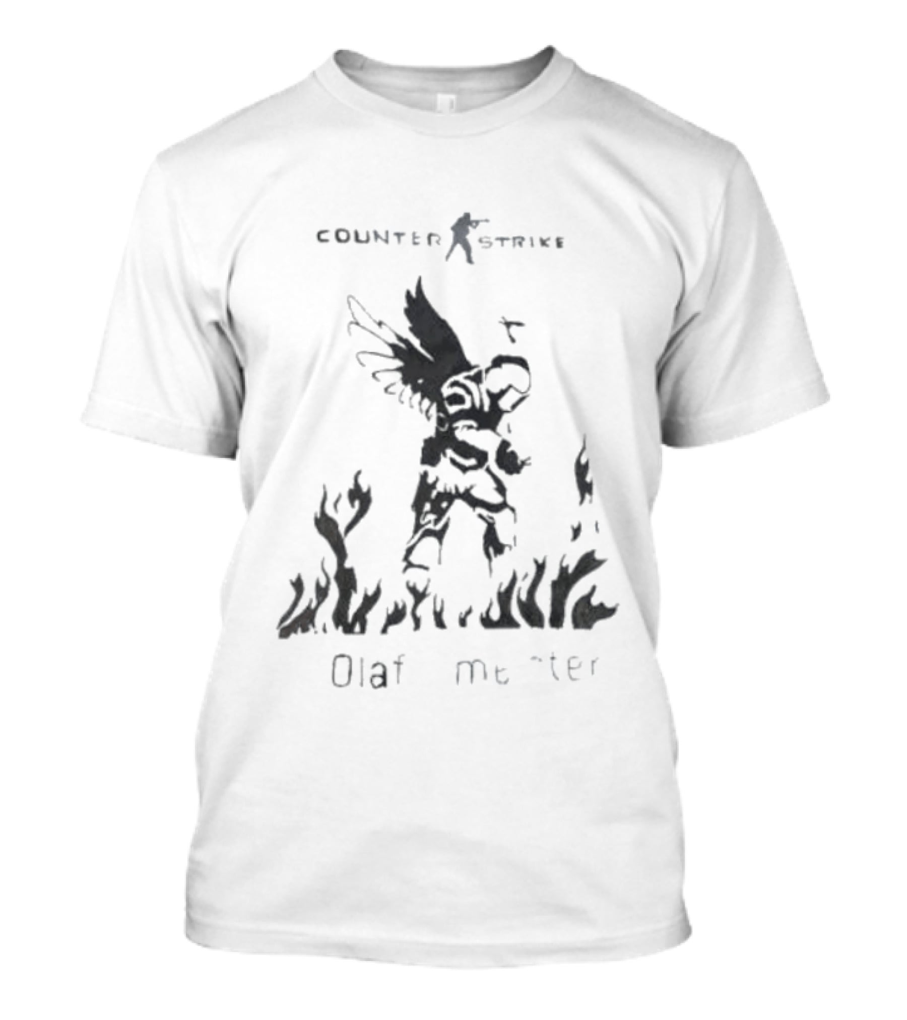 Counter Strike Olaf Meister Wings And Flames T-Shirt