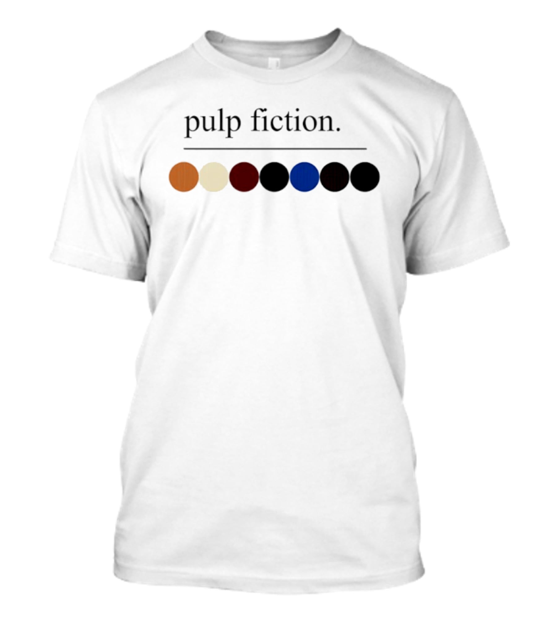 Pulp Fiction Colored Circles T-Shirt