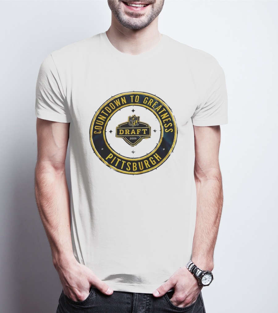 NFL Draft Countdown To Greatness Pittsburgh T-Shirt
