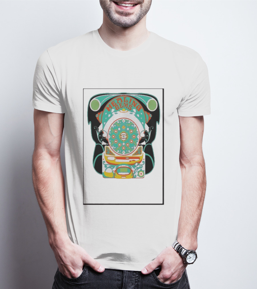 Healing Gems Fall Tour 2026 Psychedelic T-Shirt
