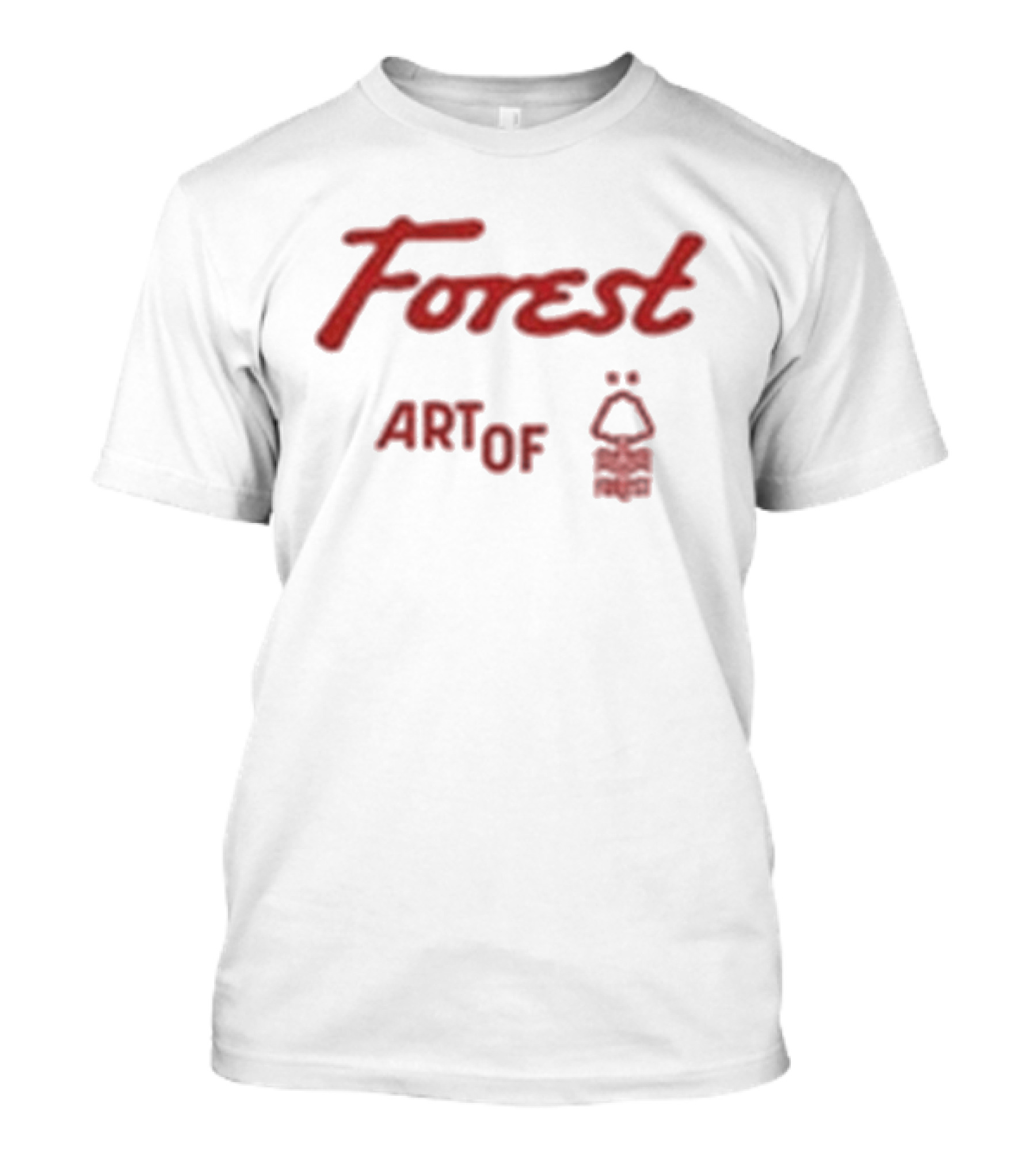 Forest Art Of Nottingham NFFC White Motel T-Shirt