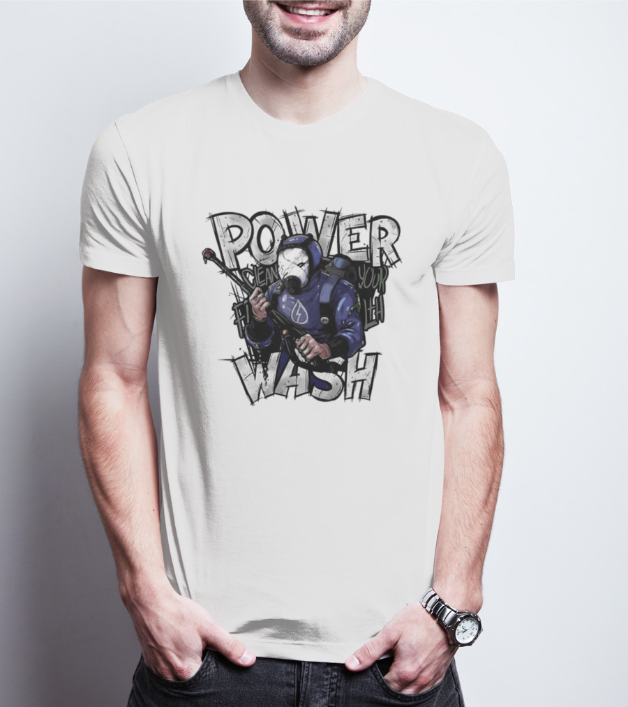 PowerWash Simulator Clean Your Fith T-Shirt