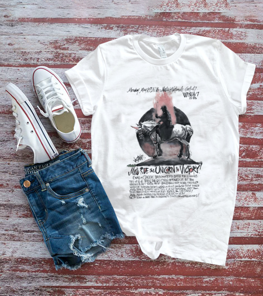 Mets Ride The Unicorn To Victory T-Shirt