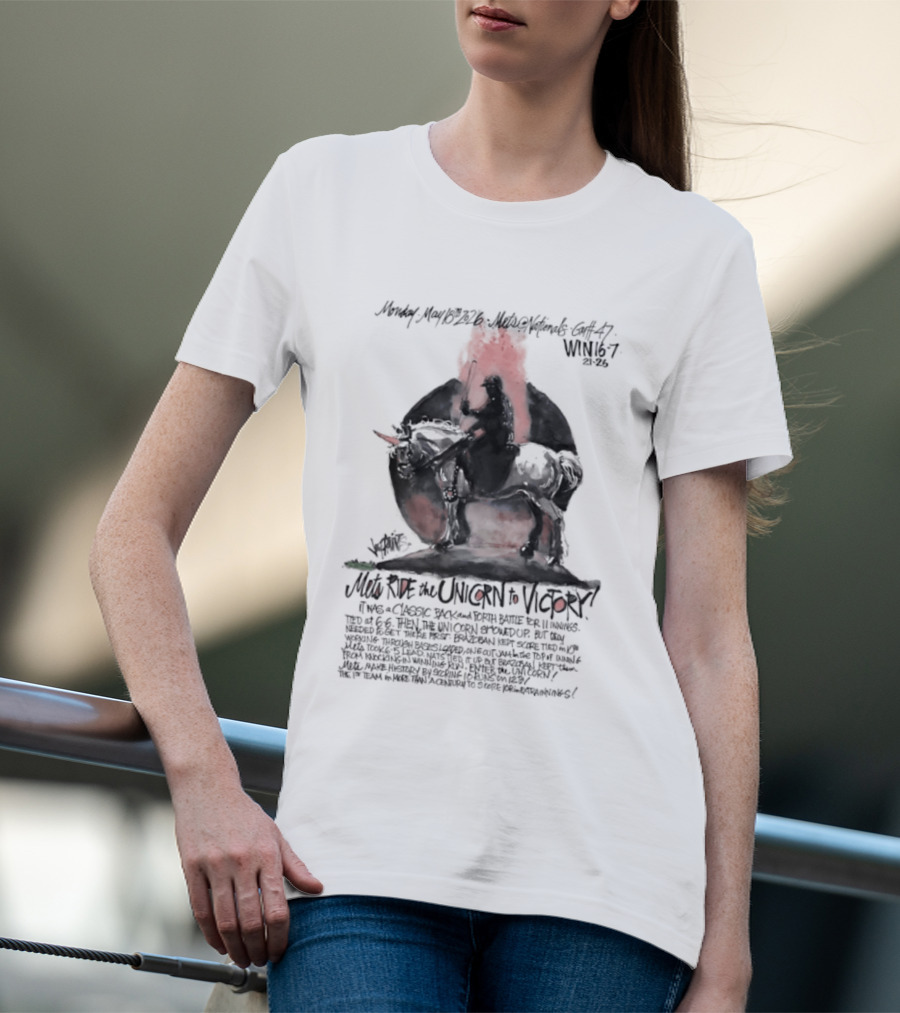 Mets Ride The Unicorn To Victory T-Shirt