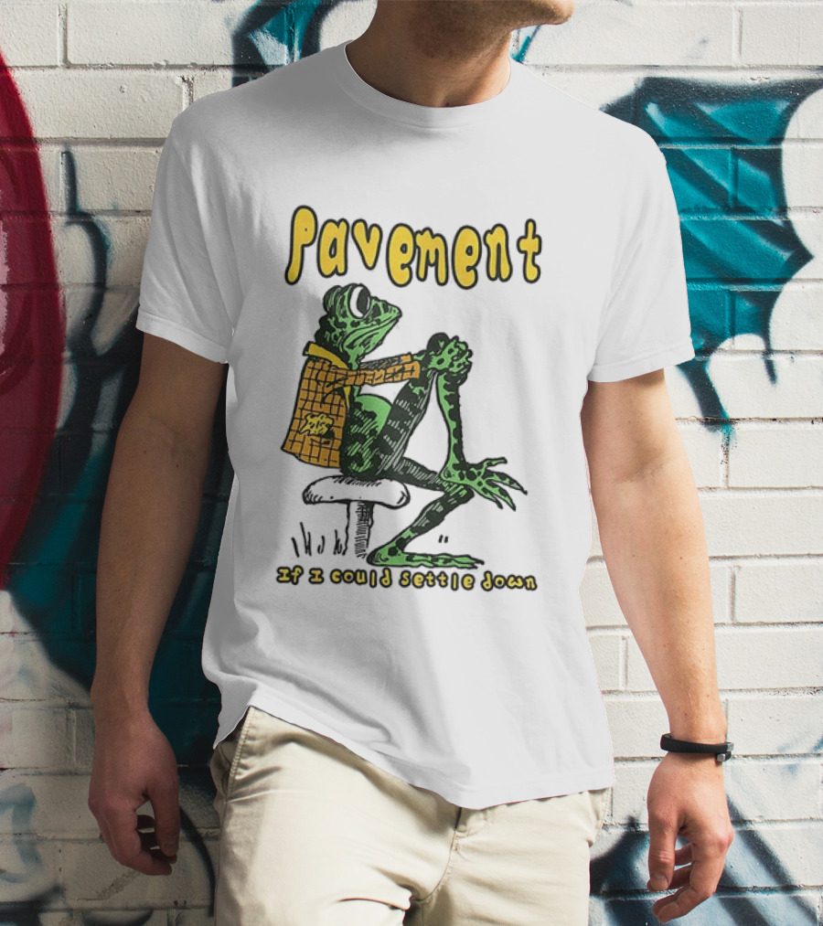 Pavement If I Could Settle Down Frog T-Shirt