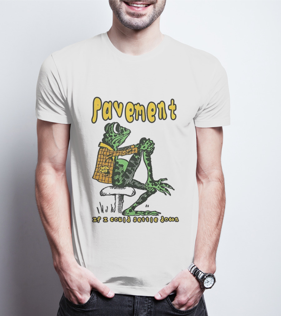 Pavement If I Could Settle Down Frog T-Shirt