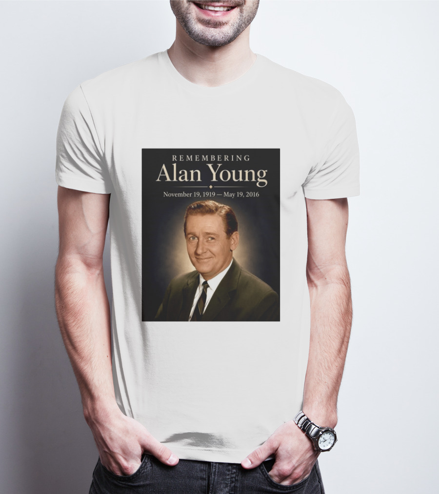 Remembering Alan Young November 19 1919 May 19 2016 T-Shirt