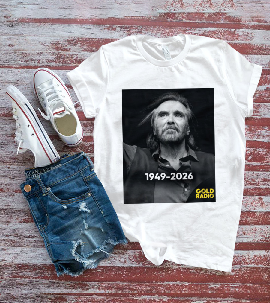 Dr Hook Singer Dennis Locorriere 1949 2026 Gold Radio T-Shirt