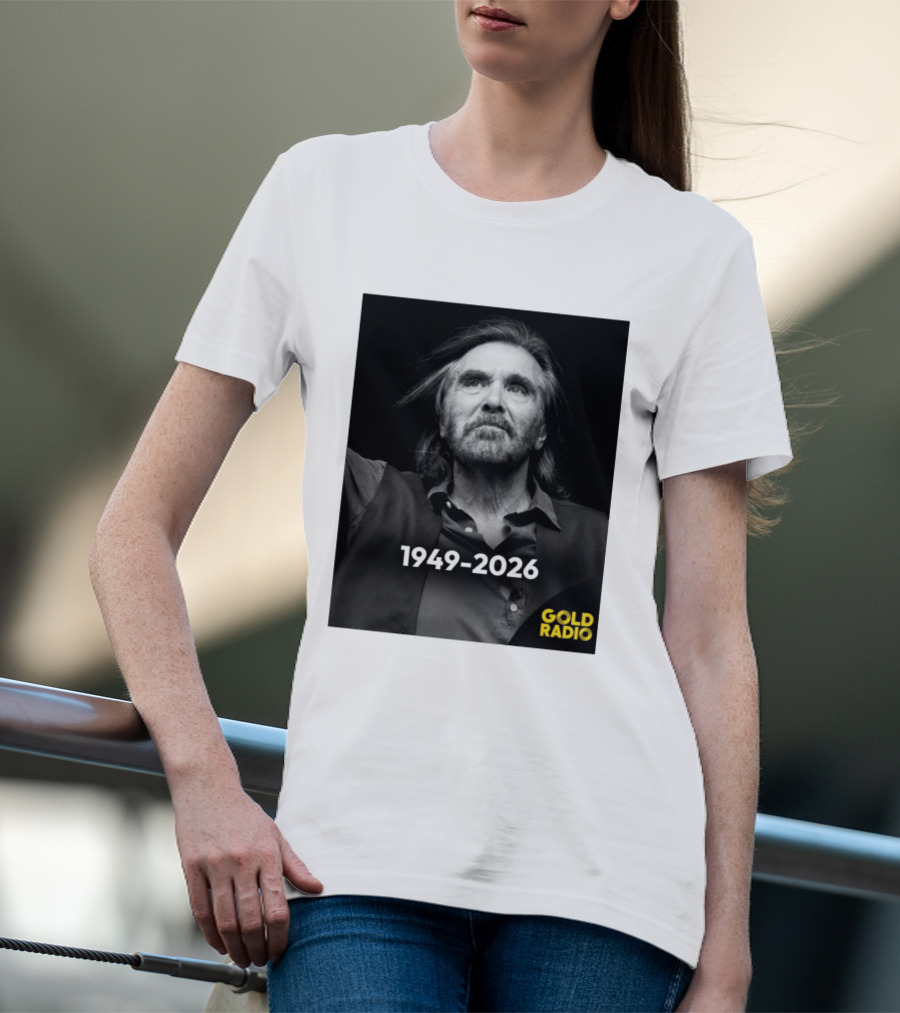 Dr Hook Singer Dennis Locorriere 1949 2026 Gold Radio T-Shirt