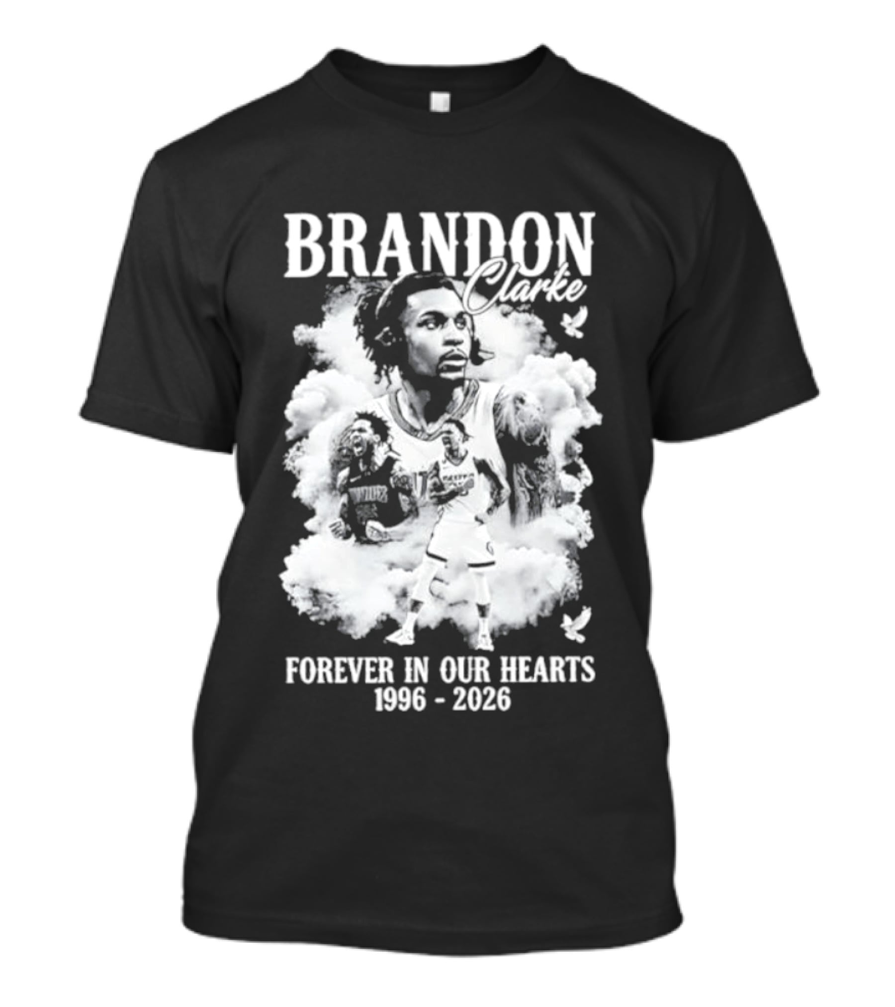 Brandon Clarke Forever In Our Hearts 1996 2026 T-Shirt