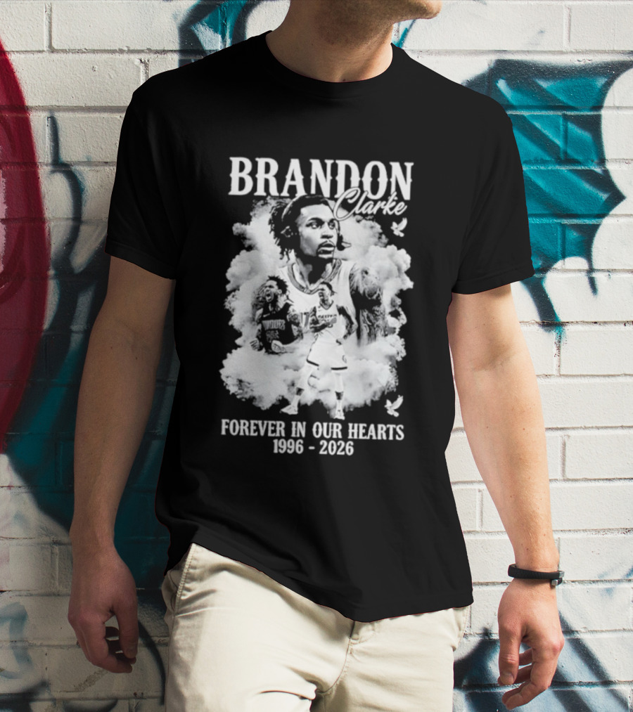Brandon Clarke Forever In Our Hearts 1996 2026 T-Shirt