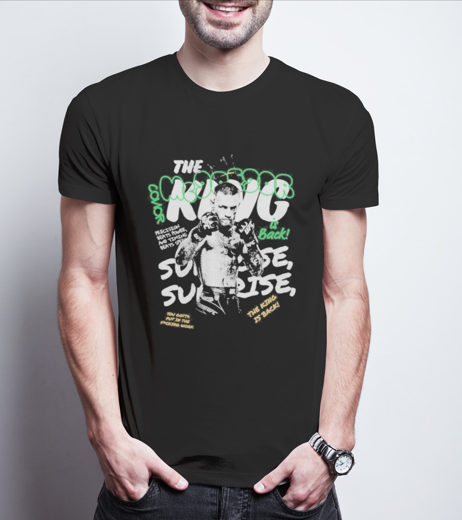 The Notorious Conor McGregor The Champ Sunrise Surprise Boxing Legacy T-Shirt
