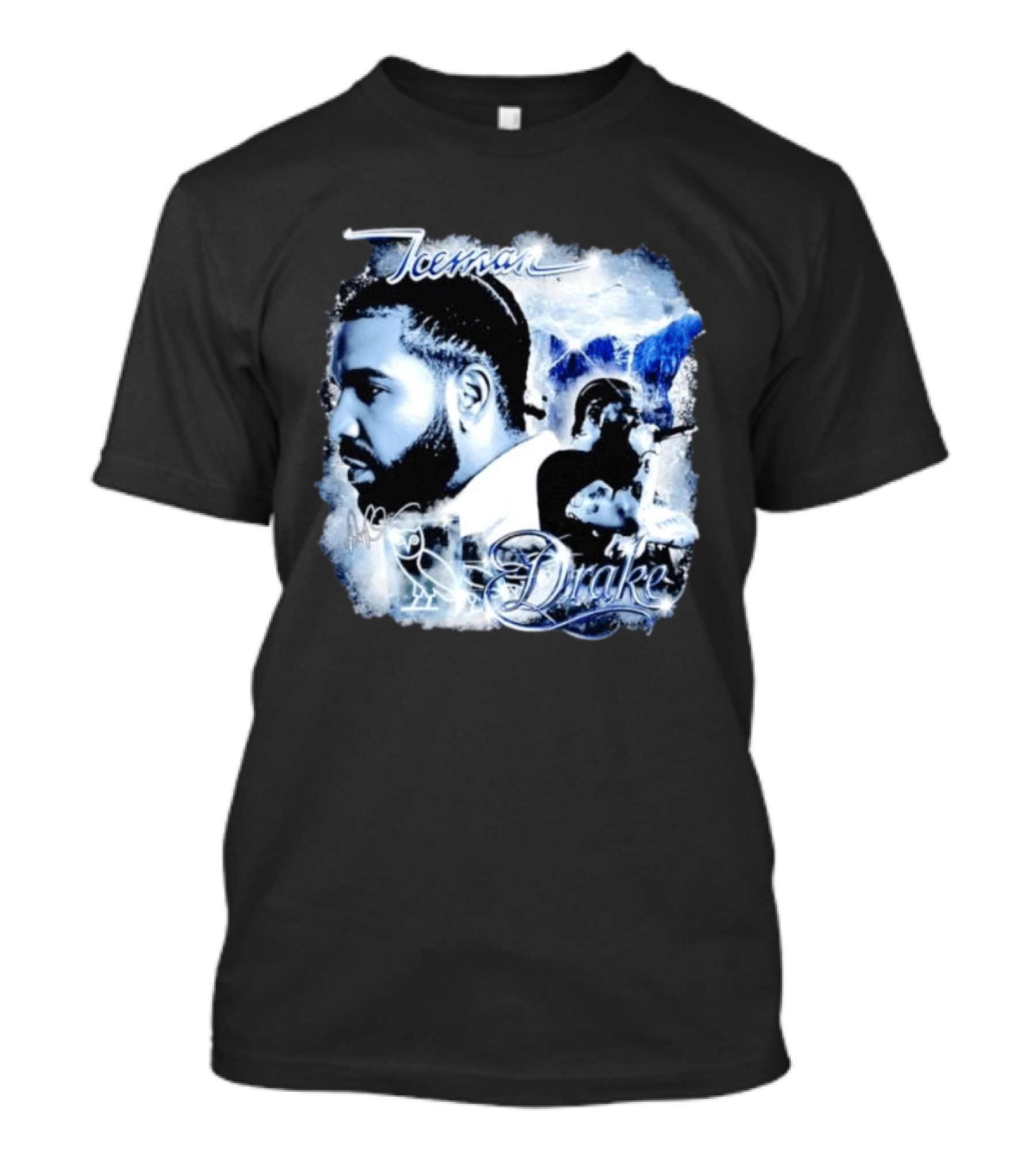 Drake Iceman 2026 Big Face Bootleg T-Shirt