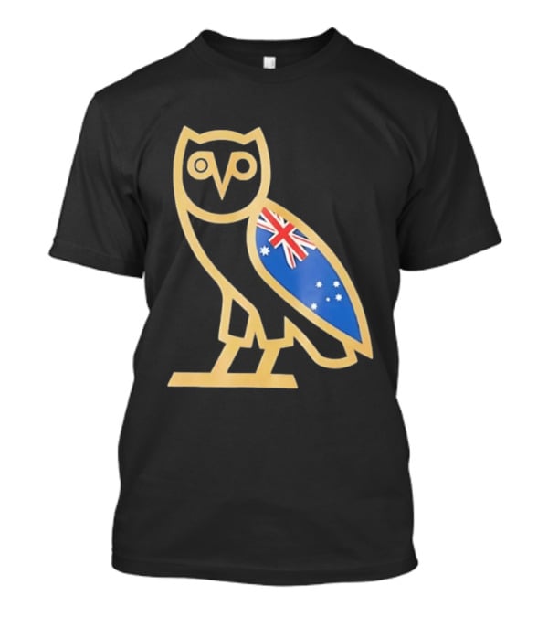 OVO Owl With Australia Flag T-Shirt