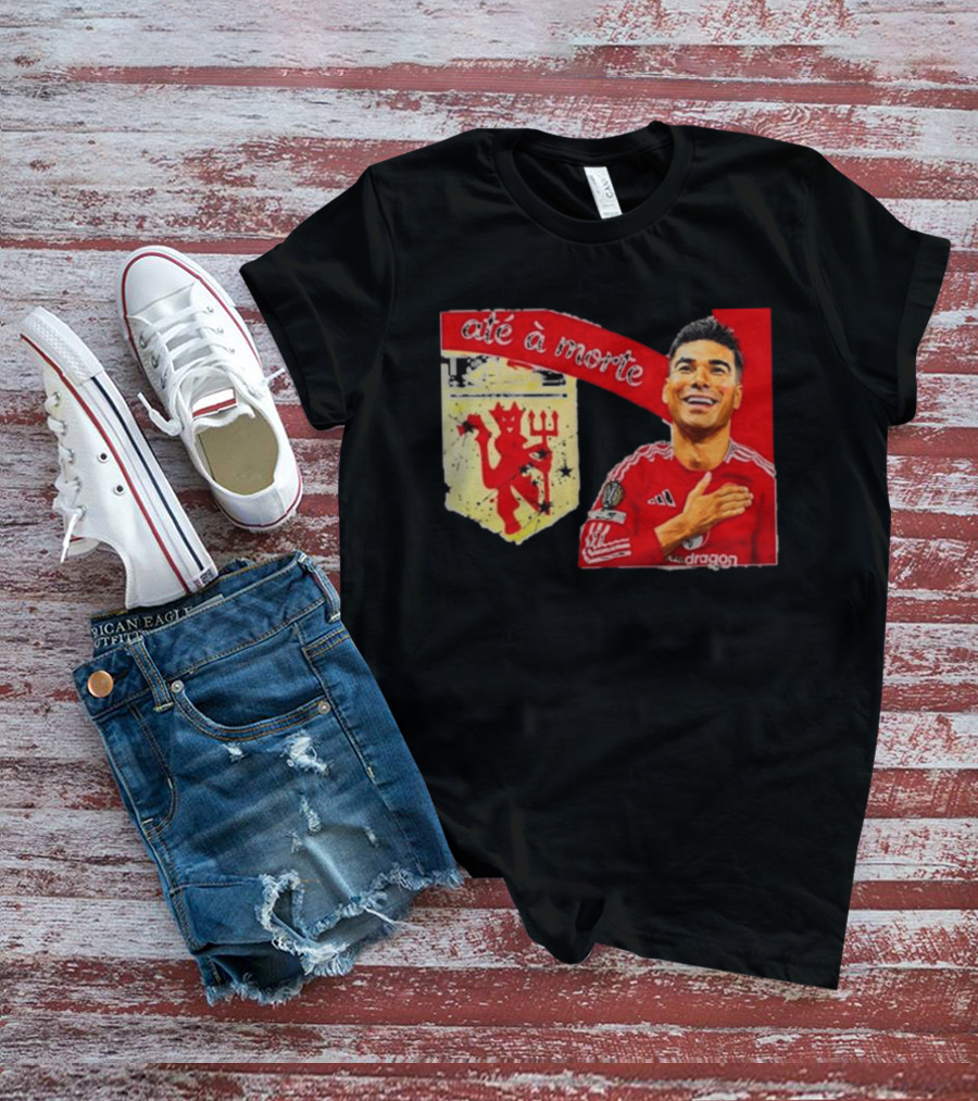 Manchester United Até à Morte Casemiro T-Shirt