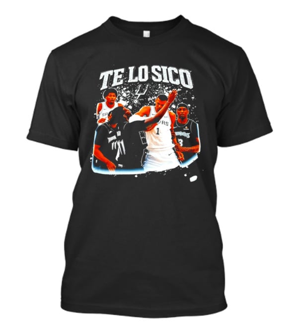 San Antonio Spurs Te Lo Sico Basketball Victor Wembanyama Naz Reid T-Shirt