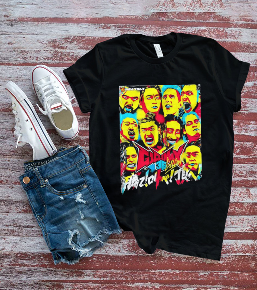 NJPW G1 Climax 36 Multicolor Wrestlers T-Shirt