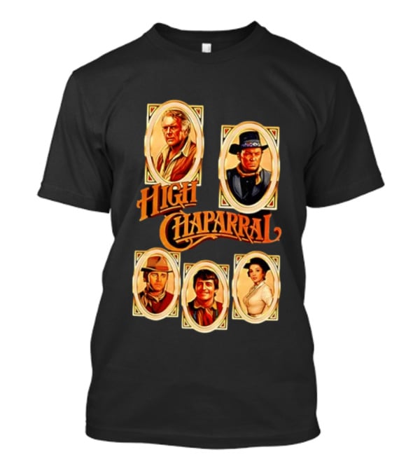High Chaparral Classic Western Characters Collection T-Shirt
